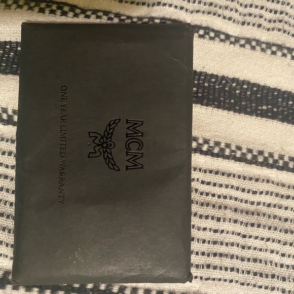 MCM Black and Gold Studded Backpack - Picture 3 of 12